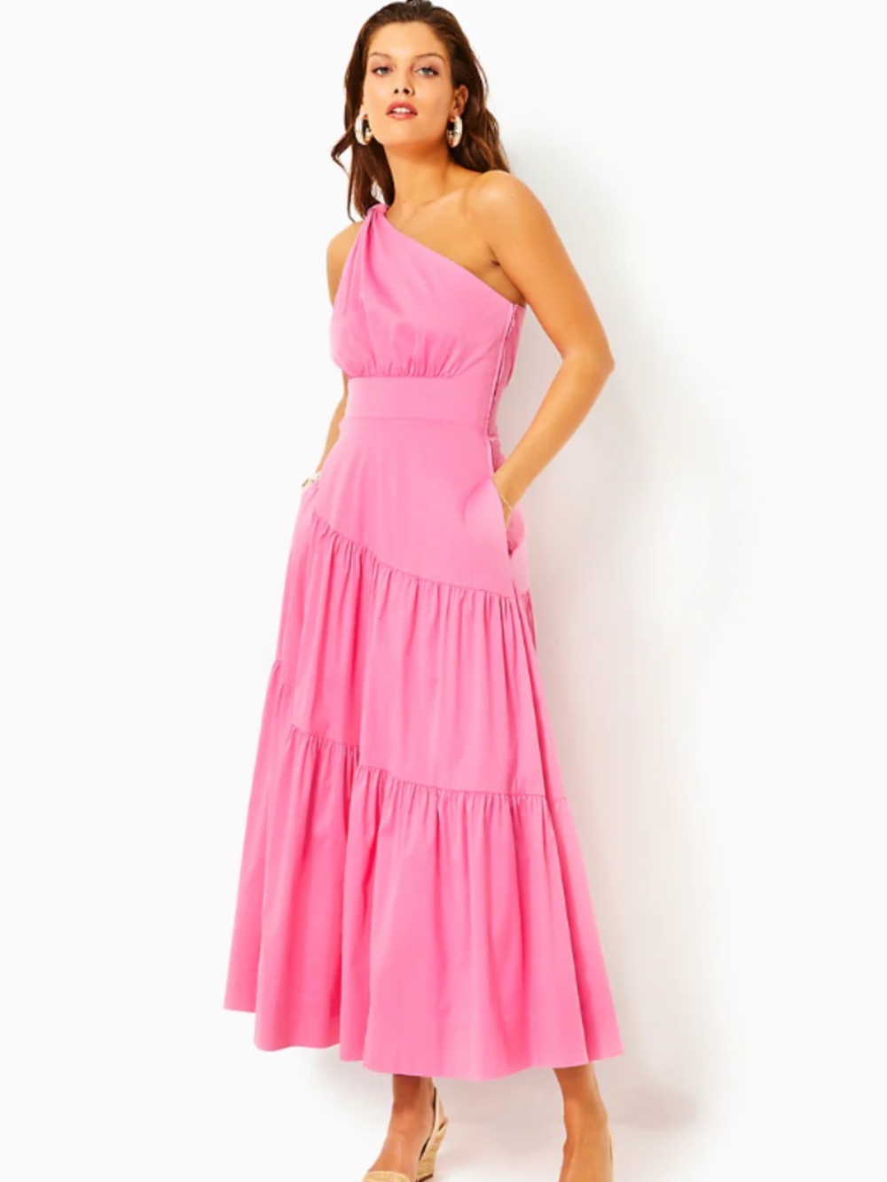 Lilly Pulitzer Lucilyn One Shoulder Dress